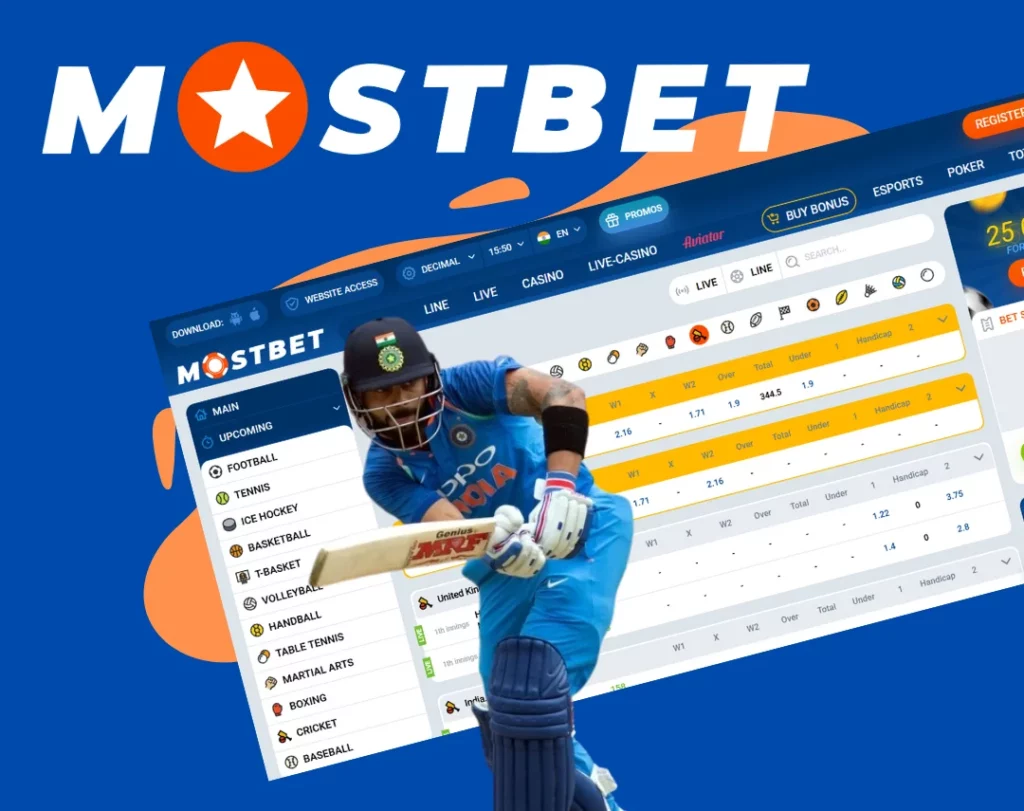 Mostbet betting in India